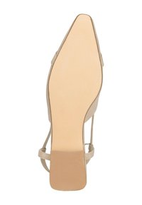 WITTCHEN POINTED TOE - Bailarinas con tira trasera - beige