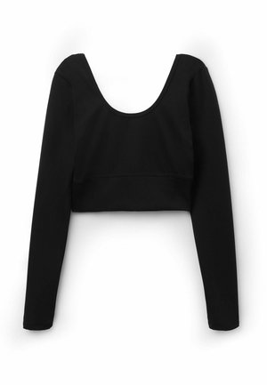 Calzedonia SOFT TOUCH - Långärmad tröja - schwarz - black