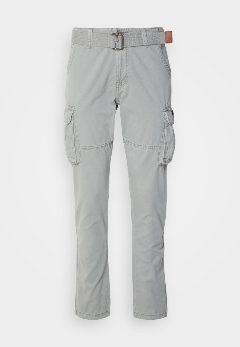 INDICODE JEANS Cargobroek lichtgrijs