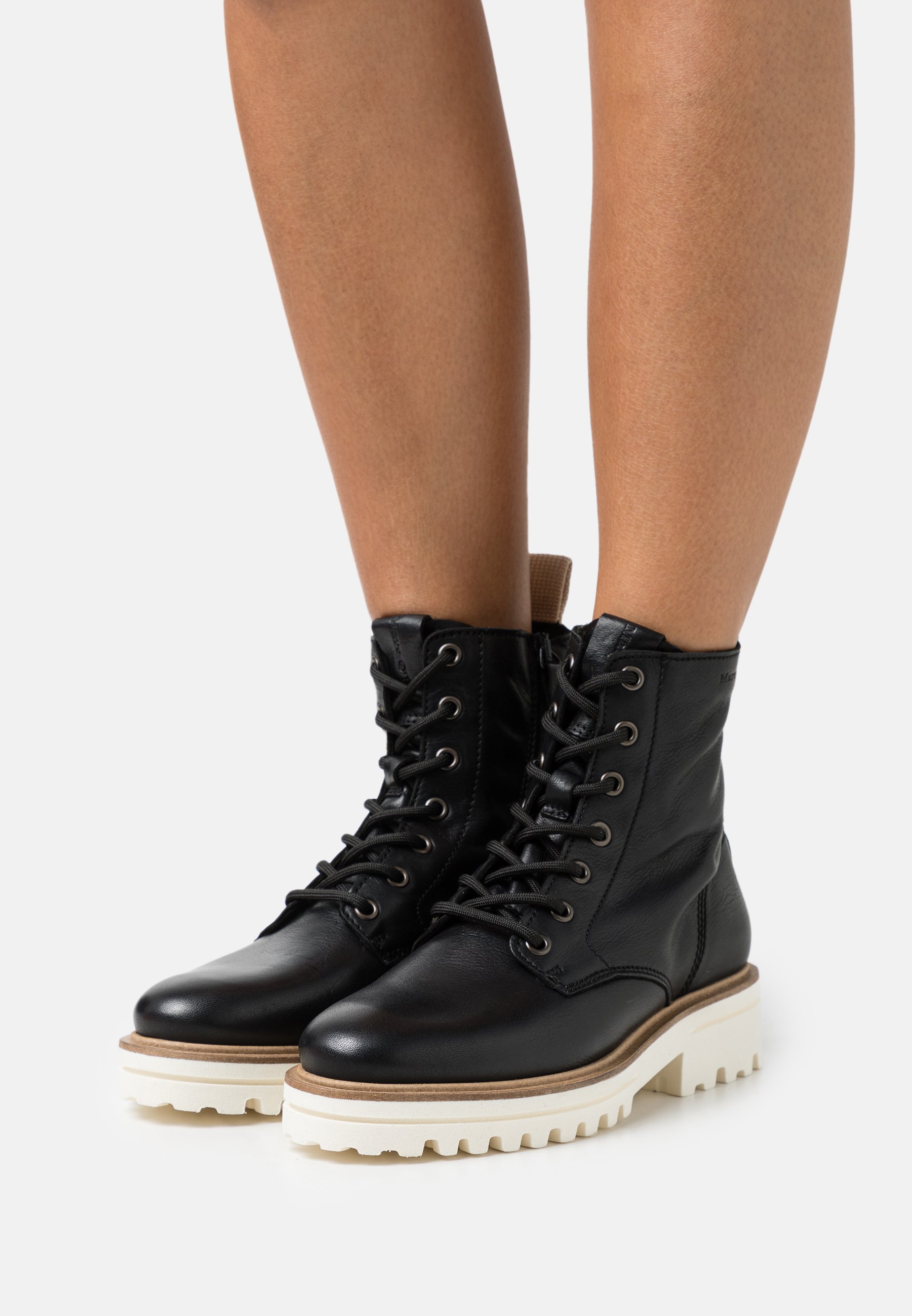 Marc O'Polo LICIA - Schnürstiefelette - black/schwarz - Zalando.de