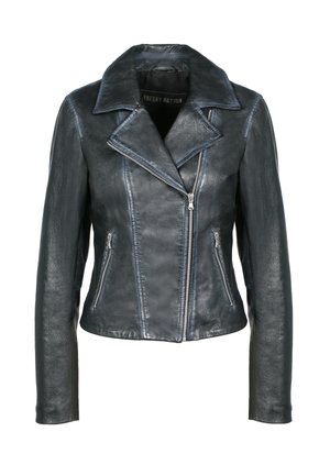 Freaky Nation Giacca di pelle - black black