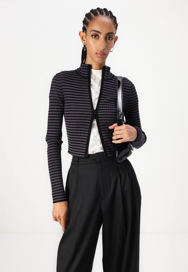 GO STRIPE - Cardigan2