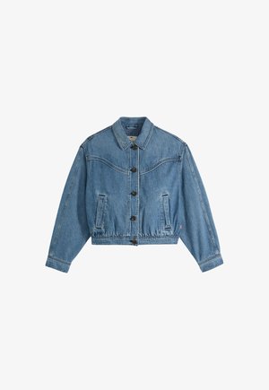 Levi's®, DANI WESTERN HARRINGTON YEAH LOOK OTW - Denim jacket - yeah look otw - med indigo - worn in