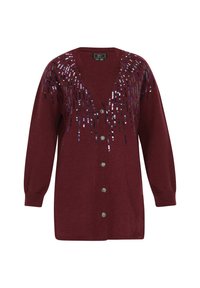 Chaqueta de punto - pflaume