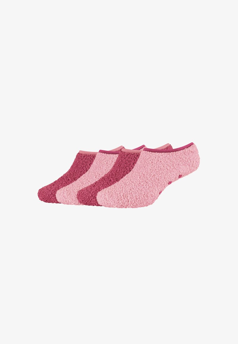 camano FEMALE COSY SNEAKER 4 PACK - Meias de desporto - dusty rose