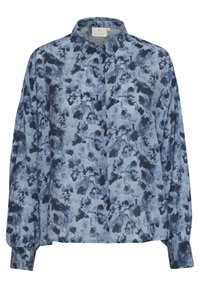 SUS - Bluza z gumbi - faded blue flower
