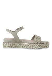 Marco Tozzi Platform sandals - moss comb