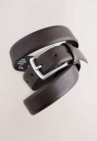 TEXTURE - Belt business - brown