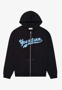 UNISEX - Užtrauktuku užsegamas treningas - black
