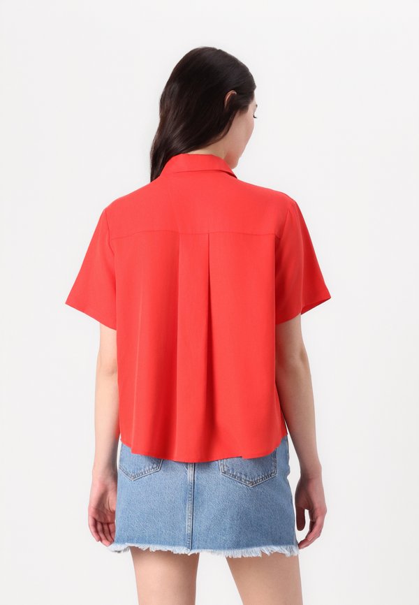 MINA SHIRT - Button-down blouse - flame scarlet2