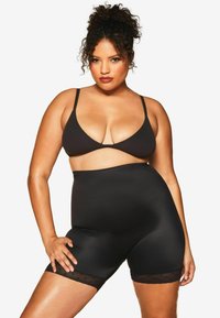 Lipsy SCULPT MEDIUM TUMMY CONTROL MID THIGH - Gaćice - black