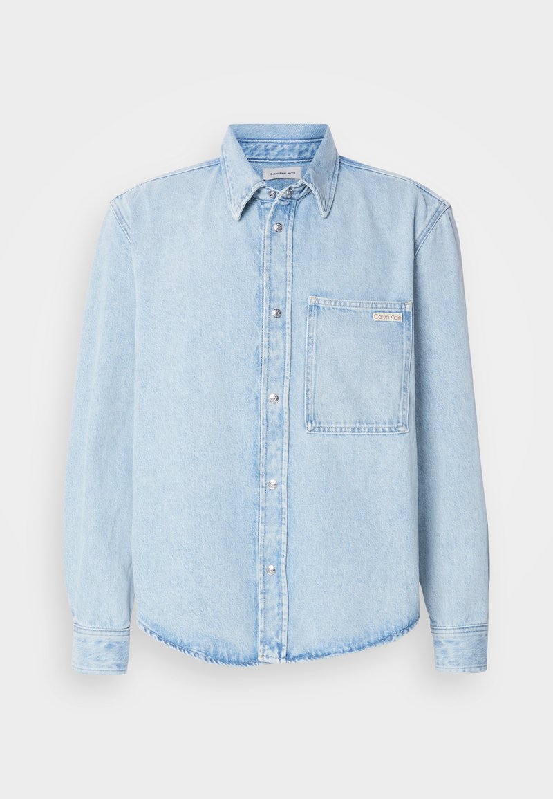 Calvin Klein Jeans Overhemd lichtblauw denim