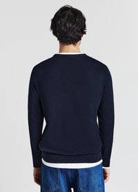 Calliope TINTA UNITA - Strickpullover - blu