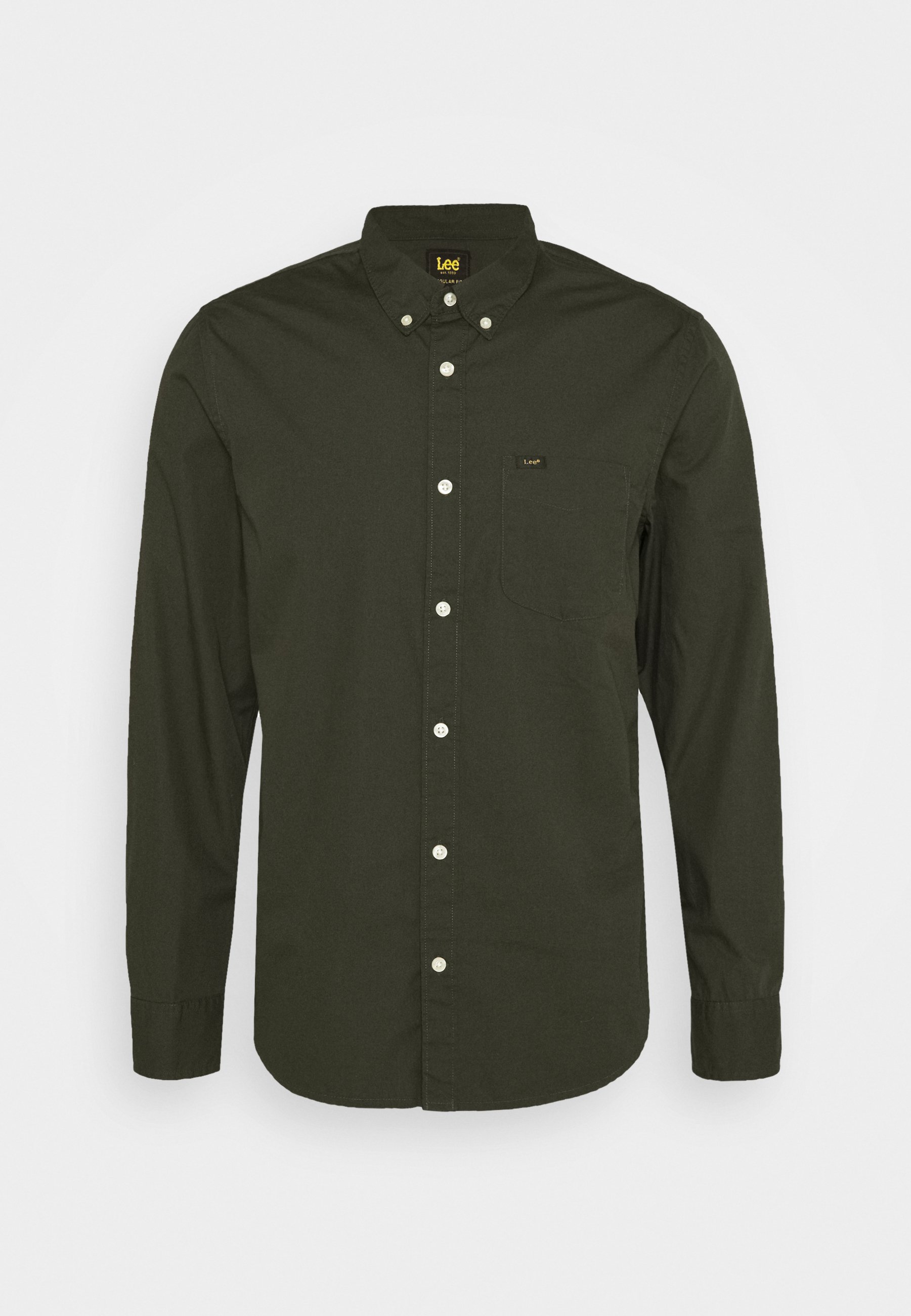 Lee BUTTON DOWN Skjorta serpico green Zalando.se Lee Vinterjacka serpico green Zalando.se