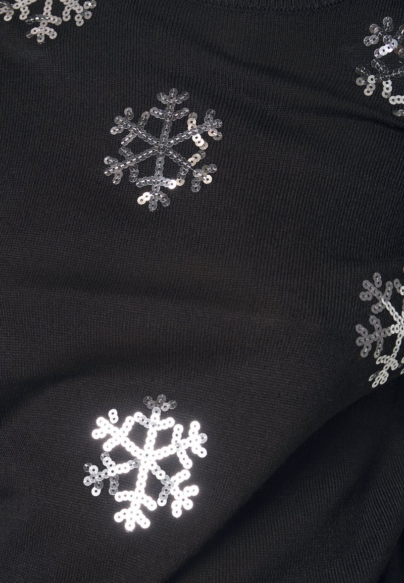 ONLY ONLXMAS SNOWFLAKE - Pullover - black/noir - ZALANDO.FR