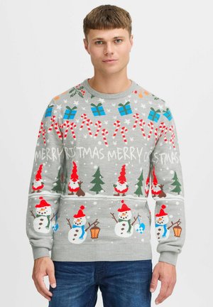 BHCHRISTIAN - Strickpullover - stone mix