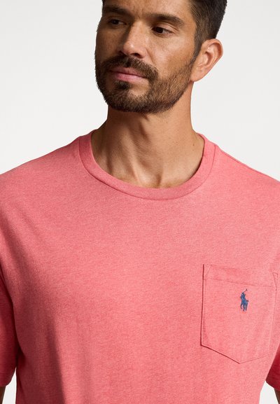 Polo Ralph Lauren Big & Tall JERSEY POCKET T-SHIRT - Jednoduché tričko - highland rose heather