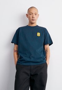 Carhartt WIP SIGNAL - Print T-shirt - duck blue