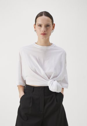 AFGANO - Basic T-shirt - weiß