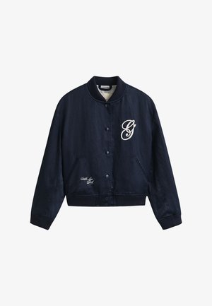 GANT, VARSITY JACKET - Bomberjacke - evening blue