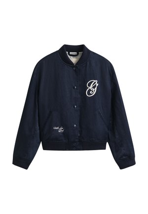 GANT VARSITY JACKET - Blouson Bomber - evening blue
