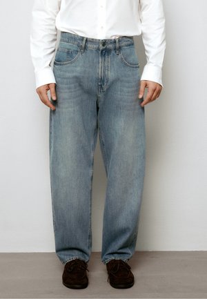 Massimo Dutti, BARREL FIT JEANS - Relaxed fit jeans - blue
