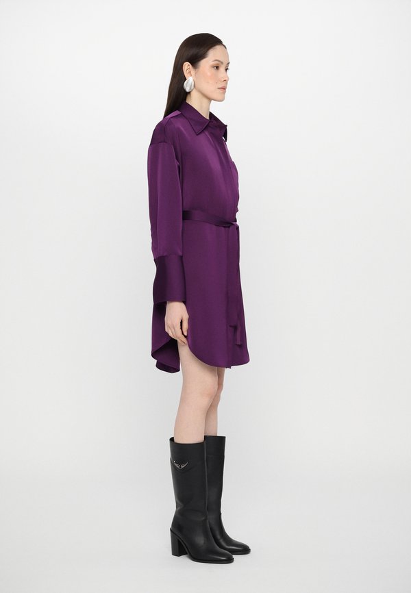 TRENDY - Shirt dress - purple2