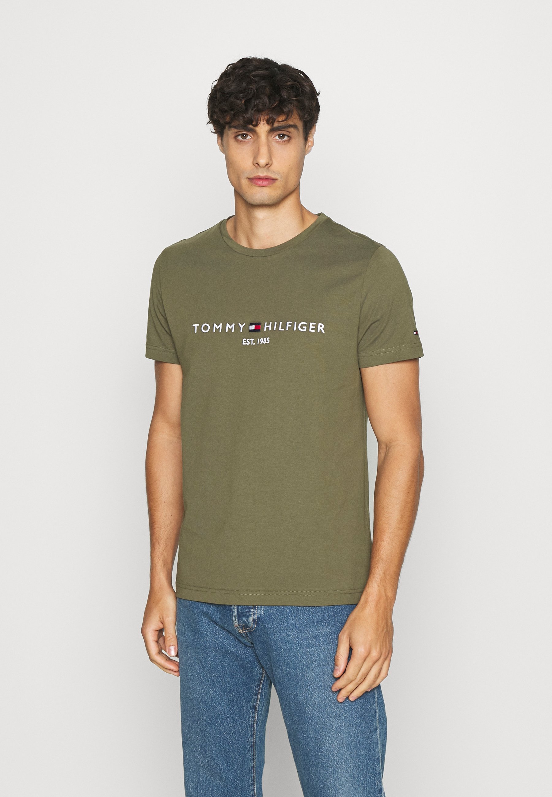 Tommy Hilfiger LOGO TEE - T-Shirt print 