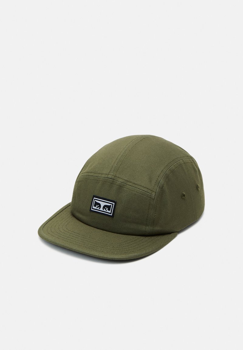 Obey Clothing EYES PANEL HAT UNISEX Pet army/donkergroen Zalando.nl