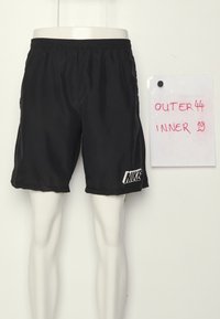 Nike Performance ACADEMY 23 - Pantalón corto de deporte - black white