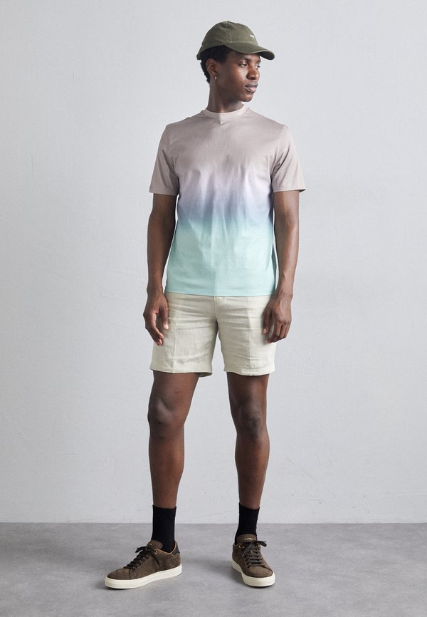 STRIPE - Print T-shirt - mauve2