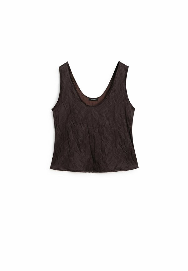 TEXTURED DETAIL  - Top - bordeaux3