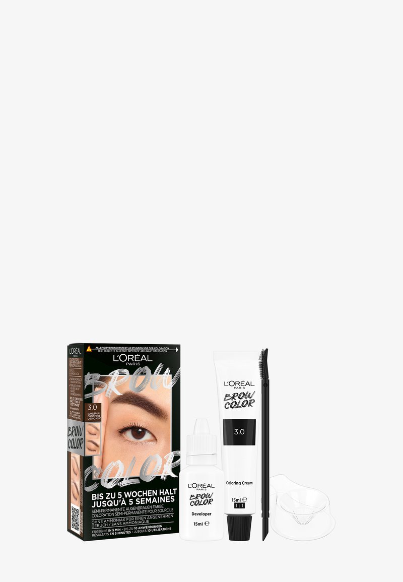 L'Oréal Paris - BROW COLOR - Eyebrow dye - dunkelbraun, Enlarge