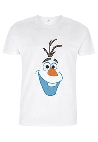 Disney FROZEN BIG OLAF FACE TWO - T-shirt z nadrukiem