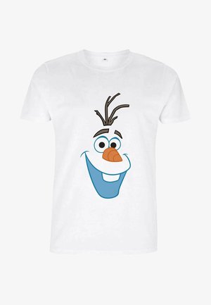 Disney FROZEN BIG OLAF FACE TWO - T-shirt z nadrukiem