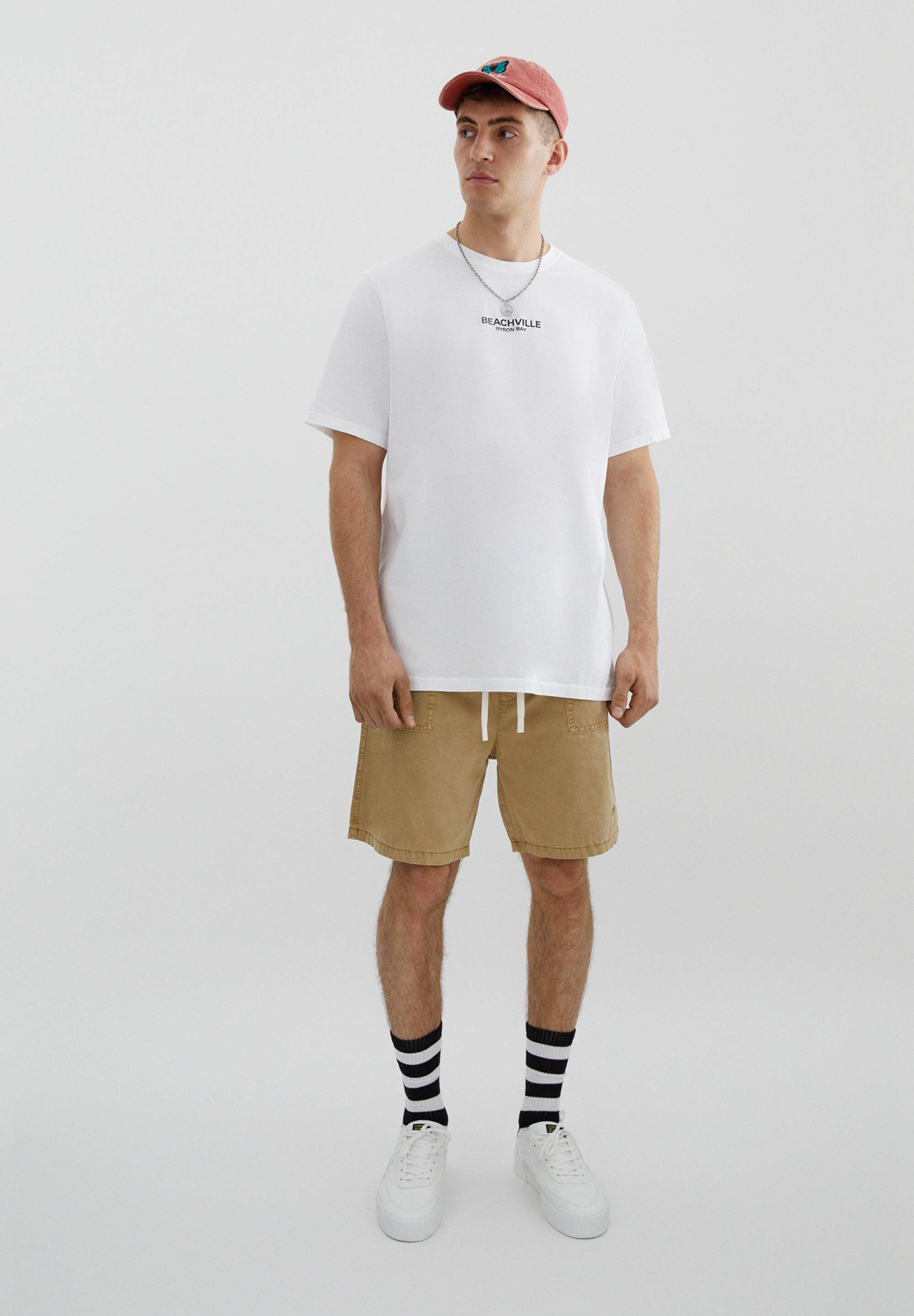 Herren MIT SLOGAN UND STRANDMOTIV - T-Shirt print Herren MIT SLOGAN UND STRANDMOTIV - T-Shirt print