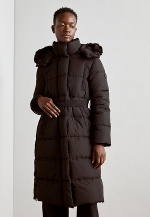 Cinzia Rocca Cappotti Donna Cappotti E Giacconi Abbigliamento Cappotto Invernale Lungo Isolato Da Donna Nero Bolf - Foto 4