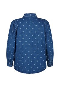 Zizzi Pogājama blūze - l blue d w heart