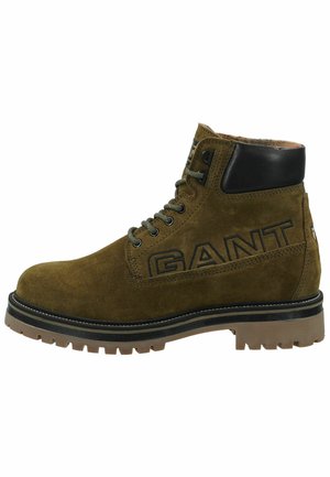 GANT Winter boots - dark olive g