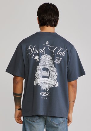 SIKSILK, GRAPHIC - Camiseta estampada - grey