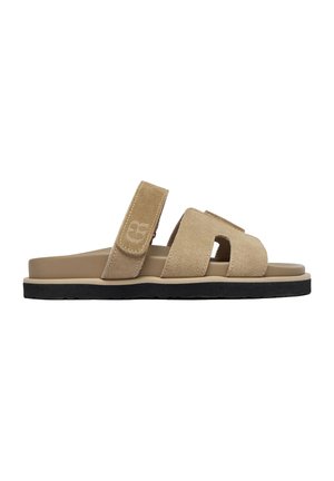 Gino Rossi, GINO ROSSI WOMEN'S FLIP-FLOPS BEIGE - Mules - beige