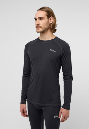 Jack Wolfskin INFINITE LIGHT LS - Langarmshirt - black