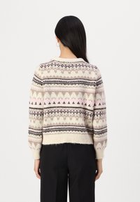 ONLY ONLMONTANA LIFE O NECK  - Vesta - whitecap gray/chocolate torte/silver mink/fairy tale