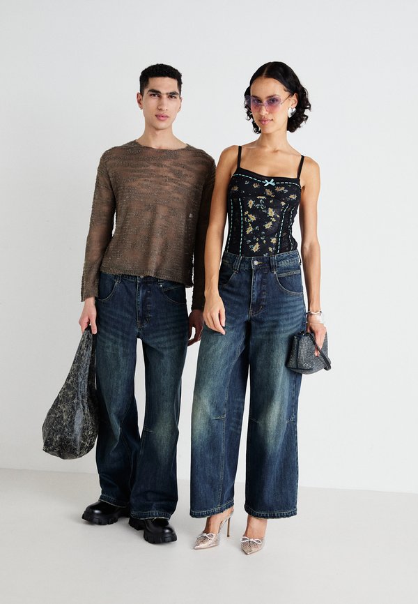 COLOSSUS UNISEX - Loose Jeans - indigo2