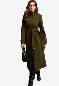 Klasični plašč - olive green