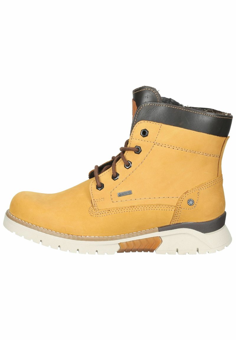 Herren Schnürboots | Fretz Men Schnürstiefelette yellow/gelb - KC86999 Herren Schnürboots | Fretz Men Schnürstiefelette yellow/gelb - KC86999
