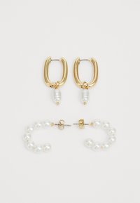 PCNILA EARRINGS 2 PACK - Naušnice - gold-coloured
