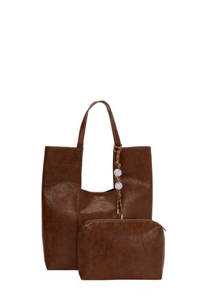 2-IN-1 SET - Shopping Bag - brown