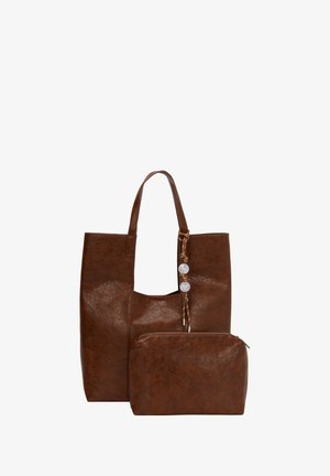 usha 2-IN-1 SET - Shopping bag - brown