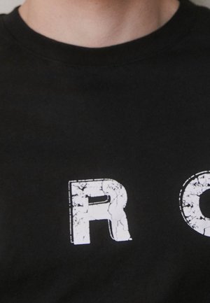 Camiseta estampada - black